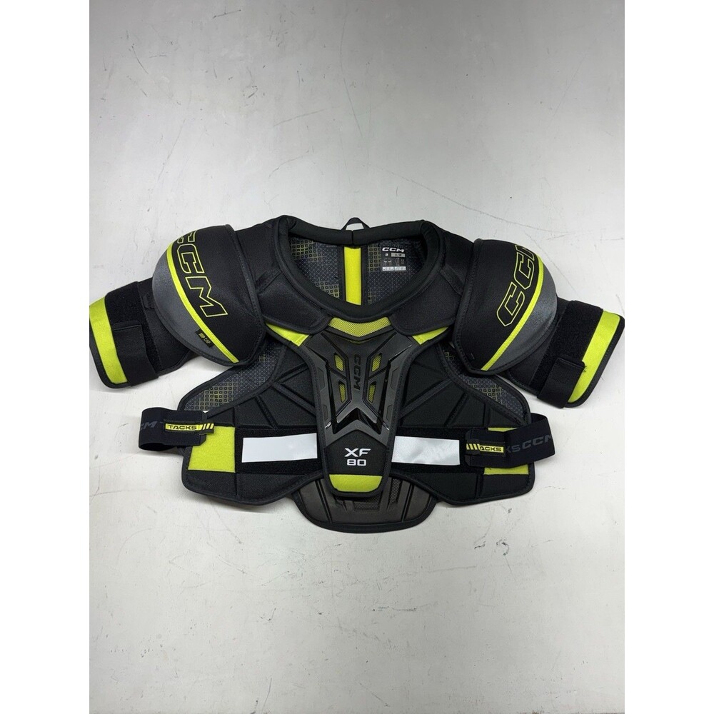 CCM Tacks XF 80 Ice Hockey Shoulder Pads Senior Size Large Protective Gear